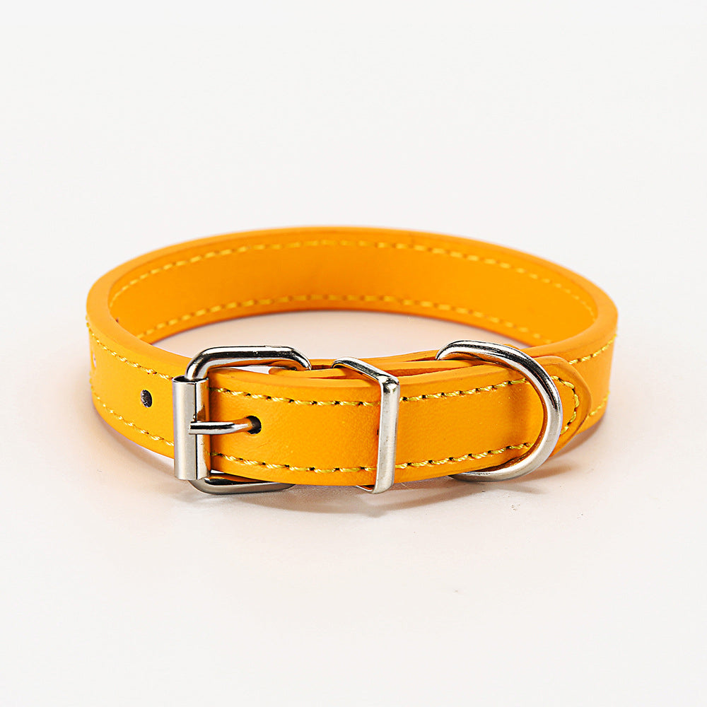 Dog Collar – Adjustable Leather-Style Pet Collar