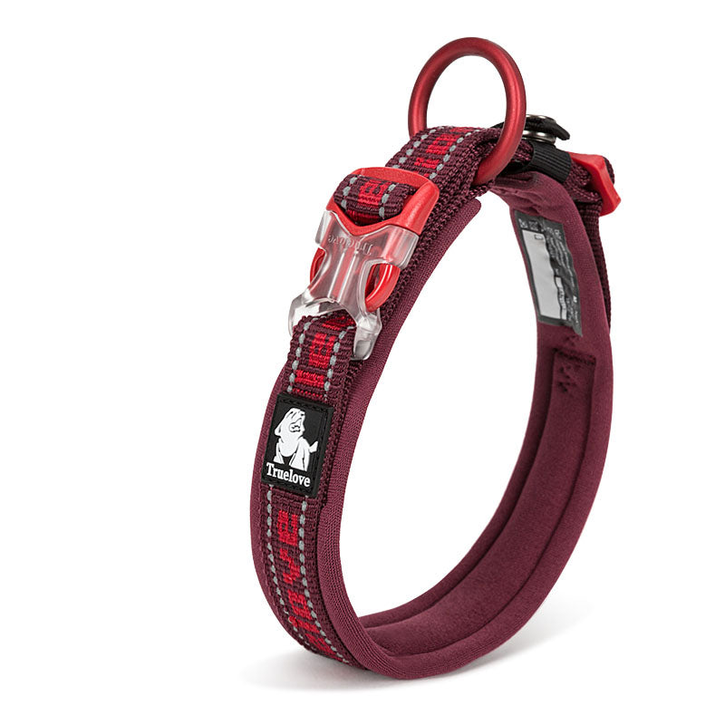 True love: Heavy-Duty Dog Collar Harness – Adjustable Nylon Training Collar for Dogs