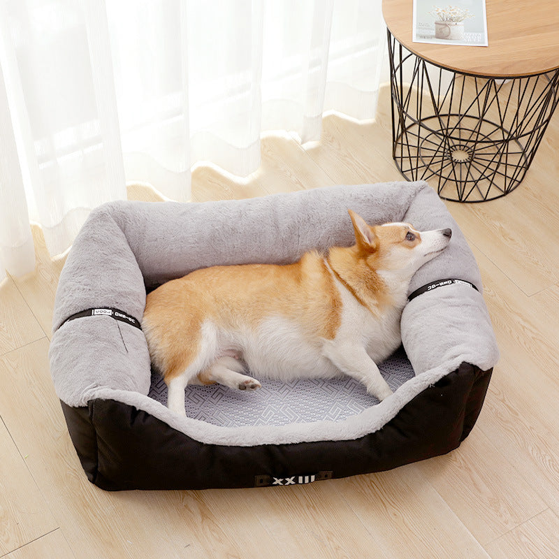 Pet Dog Cooling Ice Silk Mat Kennel Dog House